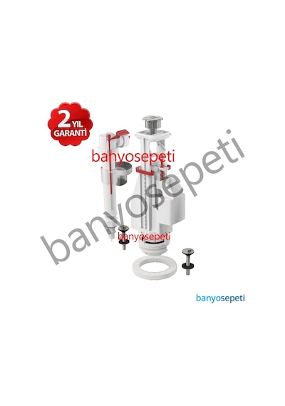 Kale 3/6 İç Takım Çift Kademeli %50 Su Tasarruflu 3/8 Beyaz