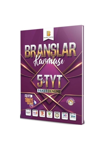 Tyt Branşlar Karması 5 Li Paket Deneme Krallar Karması