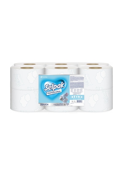 Selpak Touch Professional Jumbo Tuvalet Kağıdı 150 Mt 6lı