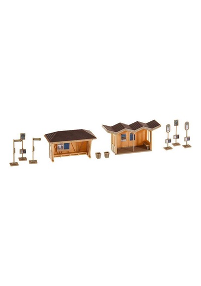 1/87 Otobüs Durağı Maketi, Faller 180587