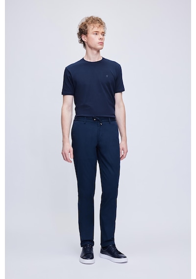 Hatemoğlu Lacivert Dinamik Fit Desenli Pamuklu Yandan Cepli Jogger Pantolon 29262023c004 436 Lacivert Hatemoğlu Lacivert Dinamik Fit Desenli Pamuklu Yandan Cepli Jogger Pantolon 29262023c004 436 Lacivert