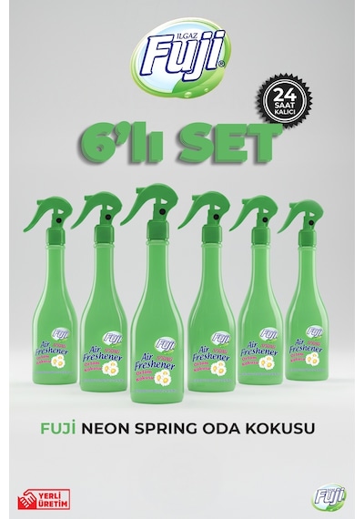Fuji Air Freshener Spring Beyaz Papatyalar Oda Kokusu 6 x 400 ML