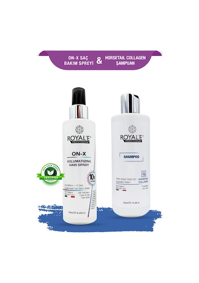 Royale Professional Bakım Etkili Besleyici Saç Parfümü 250 Ml + Horsetail Collagen Şampuan 500 Ml