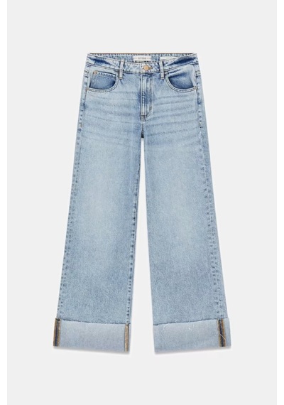 Guess Rey Loose Fit Kadın Jean Pantolon W6ya4bd1454 Mavi