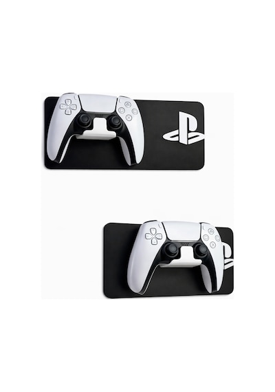 Oyun Kolu Tasarımlı Anahtarlık Askılığı Gamer Duvar Organizer Siyah