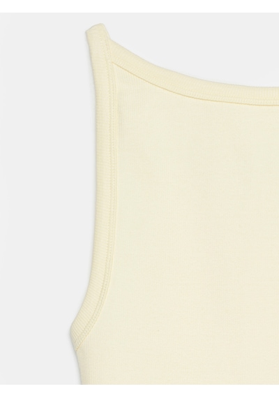 Dilvin 32774 Halter Yaka Top-açık Sarı