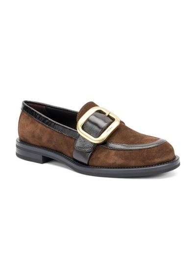 Cacao Dark Brown Oxford Klasik Kadın 90a5 Frau Softy Cacao Dark Brown