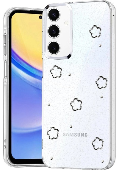 Samsung Uyumlu Galaxy A15 4g Fiyonk Desenli Kapak Desen 8