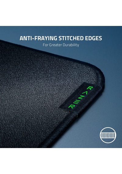 Razer Strider L - Yumuşak Kaydırmalar İçin Yumuşak Alt Ve Üst Kısma Sahip Hibrit Fare Altlığı Optik Fare Sensörleri İçin Optimize Edilmiştir, Kaymaz Siyah