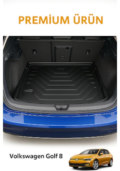 Volkswagen Golf 8 2019 + Üst Kademe Bagaj Havuzu