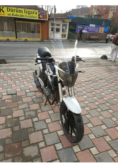 Motocam Mondial 180 Z One S Ön Cam 58cm 2014-2022 Model Şeffaf Renkli