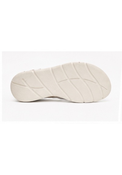 N Napa Shoe Np.2671.beyaz Deri Sandalet