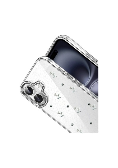 Gld-spt- Newface Apple Uyumlu iPhone 17 Fiyonk Desenli Kapak - Desen 4