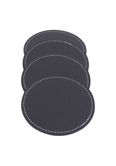 Prozenis Pr2541 Yuvarlak Deri Bardak Altlığı