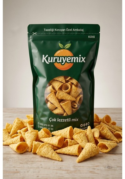 Lezzet Dolu Cips Külah - Çıtır Atıştırmalık Keyfi 500g