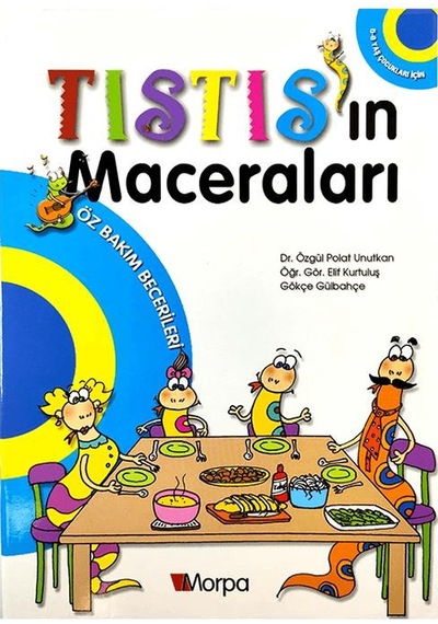 5-6 Yaş Tıstın'In Maceraları Öz Bakım Becerileri Kitabı Morpa Ya