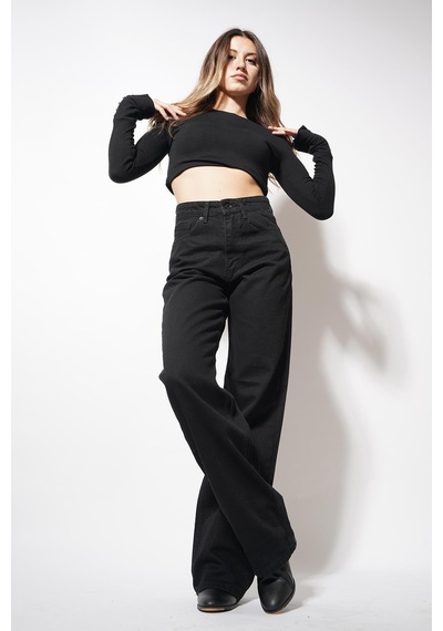 Ckm Moda Hate Straight Pantolon Siyah