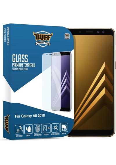 Buff Glass Galaxy A8 2018 Ekran Koruyucu Cam
