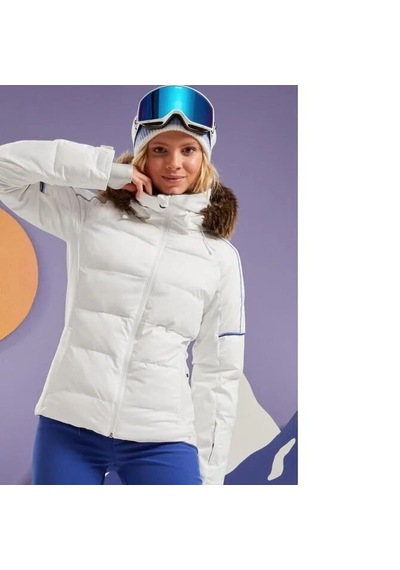 Roxy Snowblizzard Jk Snowbord Kadın Ceket Beyaz