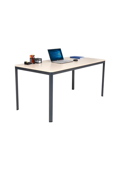 Çok Amaçlı D Profil Masa, Mutfak Masası, Home Ofis Masa, Yemek Masası, Bilgisayar Masası, 120x80cm Kum Taşı / Antrasit Çok Amaçlı D Profil Masa, Mutfak Masası, Home Ofis Masa, Yemek Masası, Bilgisayar Masası, 120x80cm Kum Taşı / Antrasit