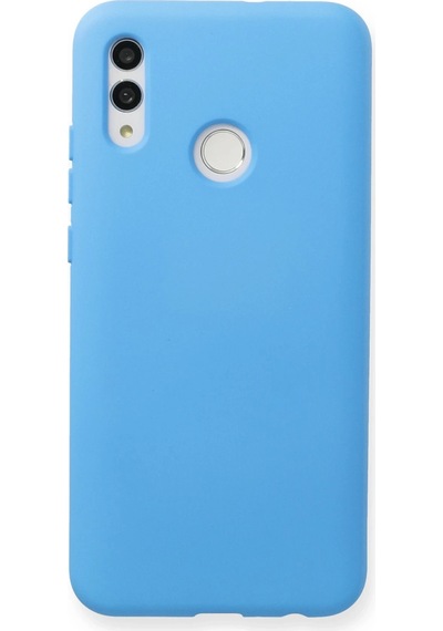 Newface Huawei P Smart 2019 Kılıf Nano İçi Kadife Silikon Semeglbl - 55 - Mavi