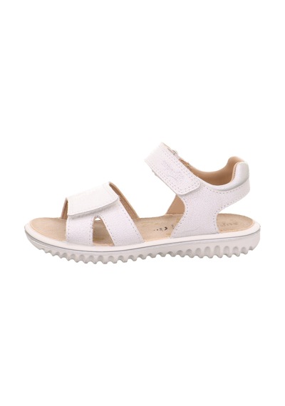 Superfit Sparkle Kız Çocuk Sandalet - Beyaz Gümüş 609004-1020 Beyaz - Gümüş