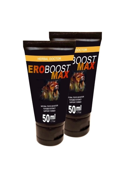 Eroboost Max 2 Adet Testo 50 Ml Cream Harici Uygulama Kremi