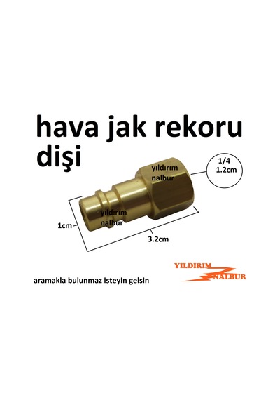 2 Adet Hava Jakı Dişi 1/4 Hava Hortumu Hava Tabancası Bağlama Apa