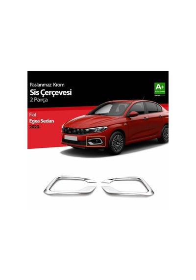 S-Dizayn  Fiat Egea Sedan Krom Sis Çerçevesi 2 Prç. 2020 Üzeri .