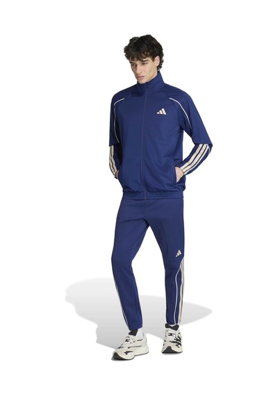 Dkblue/crlı Adidas Erkek Günlük Eşofman Takımı M 3s Stadium Ts Ks5355 Lacivert