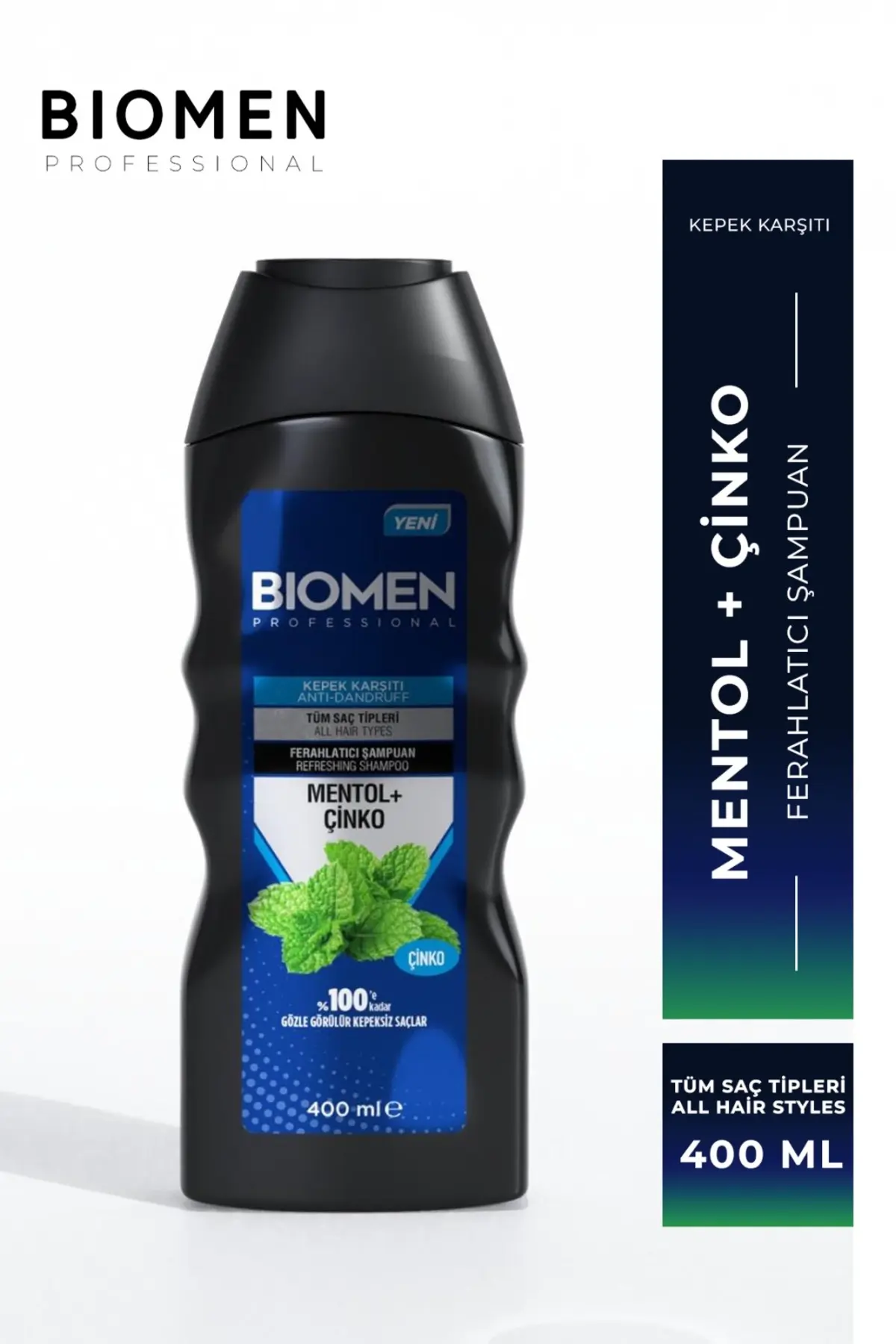 Professional Mentol&çinko Kepek Karşıtı Ferahlatıcı Şampuan 400 Ml Tüm Saçlar