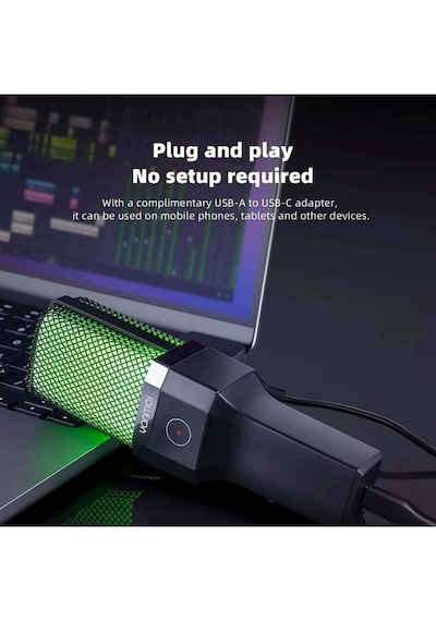 Medya Tech X1r Usb Kablolu Asmr Rgb Oyuncu Ve Stüdyo Mikrofonu