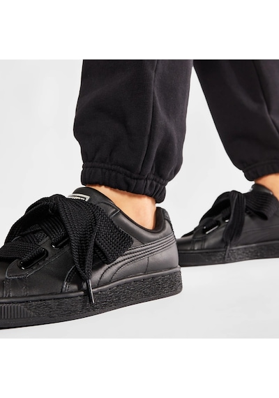 Puma Sneakersy Basket Kadın Spor Ayakkabısı 369223-03 Siyah