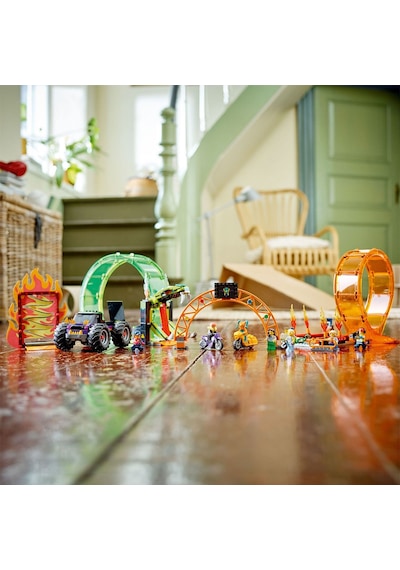 LEGO® City 60339 Çift Çemberli Gösteri Arenası 598 Parça