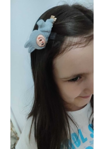 Model Çocuk Pens Toka 8cm Grey Renk Çok Renkli