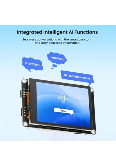 Crowpanel Advance 2.8" Esp32-s3 Hmı Dokunmatik Ekran