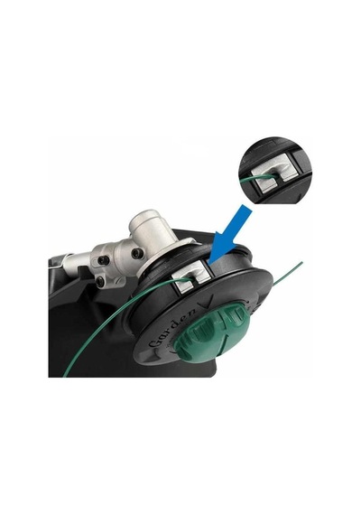 Kawasaki Motorlu Tırpan Otomatik Misina Sarmalı Başlık 10 Mm - Yeşil