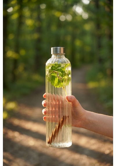 Purewood Cam Matara - 1180 Ml Şeffaf