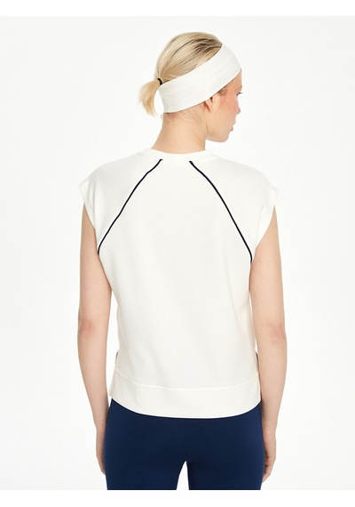 Lcwaıkıkı Classic Beyaz Oversize Soft Touch Kadın Tişört