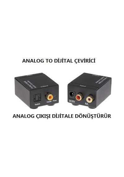 4312 Analog To Dijital Çevirici Dönüştürücü Adaptör 3.5mm Kulaklı