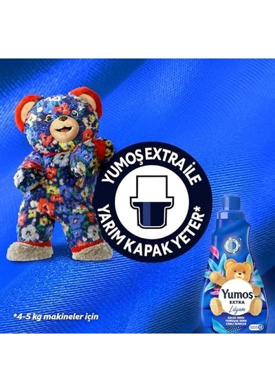 Extra Konsantre Çamaşır Yumuşatıcısı Lilyum 1008 Ml 1000'li Set