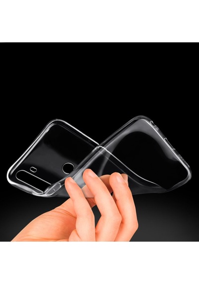 Rba Aksesuar Realme 5 Pro Kılıf Rba Süper Silikon Kapak - Renksiz Çok Renkli