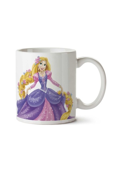 Rapunzel-png-clipart İki Tarafı Baskılı Kupa Bardak Çok Renkli