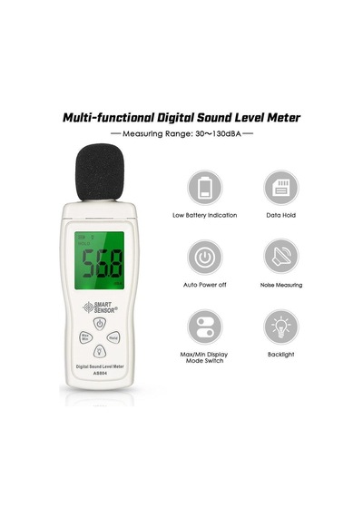 Smart Sensor As 804 Ses Seviyesi Ölçüm Cihazı