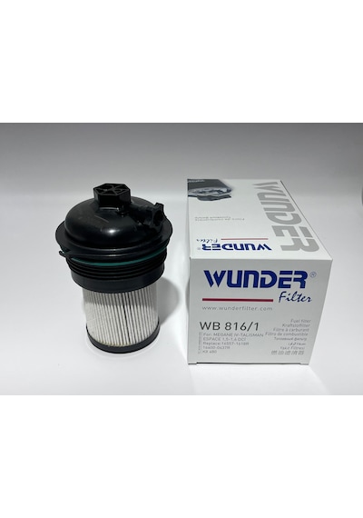 Wunder Wb816/1 Yakıt Filtresi Oem 165571618r Megane Iv-talısman-espace 1,5 - 1,6 Dci