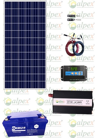 Alpex Solar Paket Sp 165