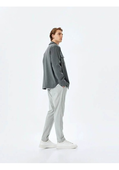 Koton Slim Fit Cep Detaylı Antrasit Erkek Eşofman Altı 5sam40031hw Antrasit