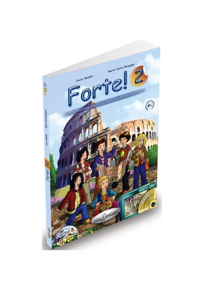 Forte 2 +CD (İtalyanca Temel-Üst Seviye 7-11 Yaş) - Maria Carla Borgogni -  Lucia Maddii - Nüans