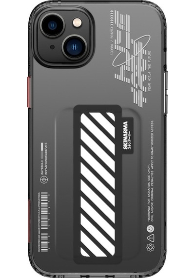 Apple Uyumlu iPhone 14 Plus Kılıf Skinarma Şeffaf Desenli Kaze Kapak