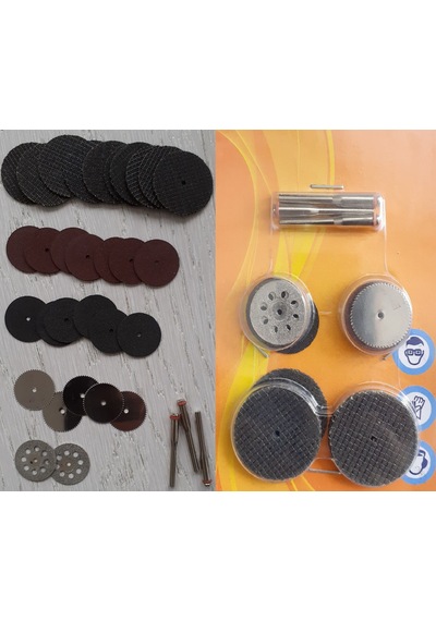 Mini Taşlama Cihazı Gravür Hobi Seti 33 Parça Kesici Zımpara Se
